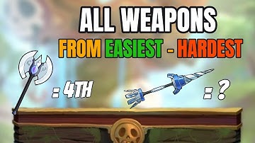 Ranking Brawlhalla Weapons From EASIEST to HARDEST