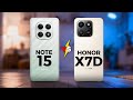 REDMI NOTE 15 4G (GLOBAL) vs HONOR X7D - Which is Best For You?