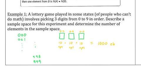 FST 6-3 Counting Strings with Replacement