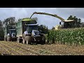 Maize harvest 2023  with krone big x 1180  new hollands