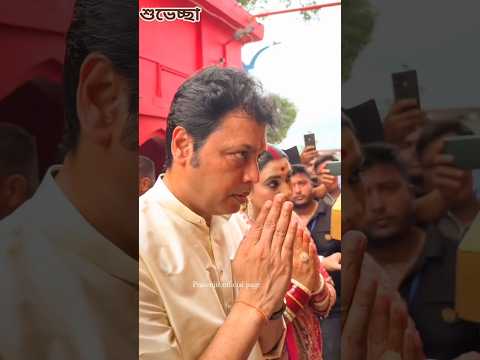 মাতারবাড়িতে নতুন বউ সহ পূজো দিল বিপ্লব কুমার দেব 🥰🥀 ll Biswajit roaster ❤️‍🩹✅