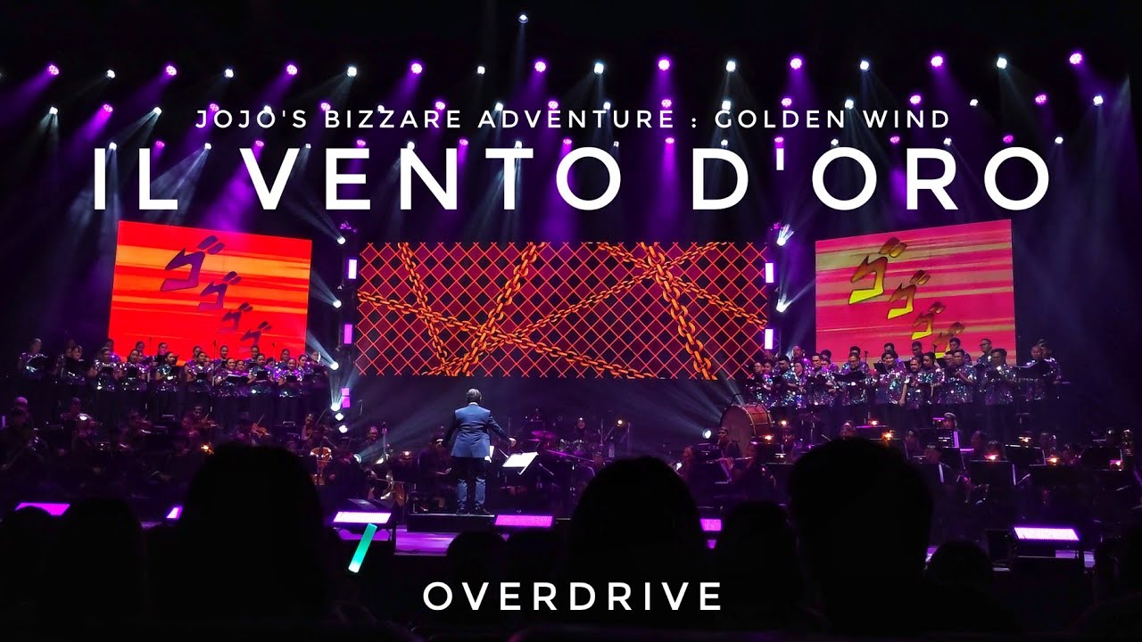 [4K] Il Vento d'oro Jojo's Bizzare Adventure Golden Wind Ost an