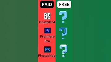 PAID vs FREE AI TOOLS .Free AI tools for creation .#technology #ai #tools s #shorts