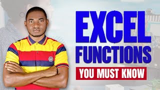 Excel function and Formulas for Data Analysis