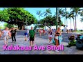 Hawaii | Waikiki Beach and Kalakaua Ave Stroll | Walking Tour | Oahu