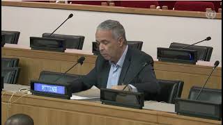 Н. Лигерос - Декларация перед 4-м Комитетом 76-й сессии Генеральной Ассамблеи ООН. Нью-Йорк
