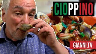 Cioppino Fish Stew, Italian recipe  Gianni's North Beach