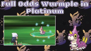 [LIVE] Full Odds Shiny Wurmple in ONLY 116 Random Encounters!!