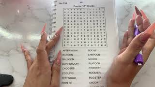 ASMR- Word Find Puzzles- Gum Chewing + Soft Spoken screenshot 2