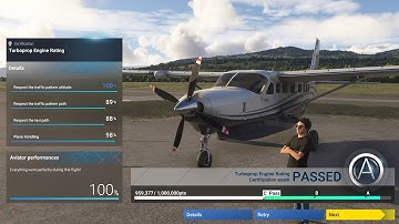 How to pass Turboprop Engine Rating with A Grade   Flight Simulator 2024