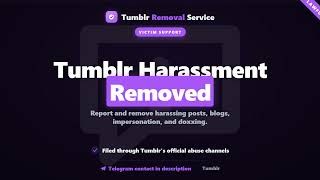 How to Request Tumblr Harassment Removal [Victim Guide]