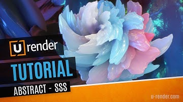 Subsurface Scattering on Abstract Scenes - U-RENDER Tutorial