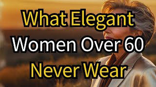 14 Common Wardrobe Mistakes Elegant Women Over 50 Always Avoid!