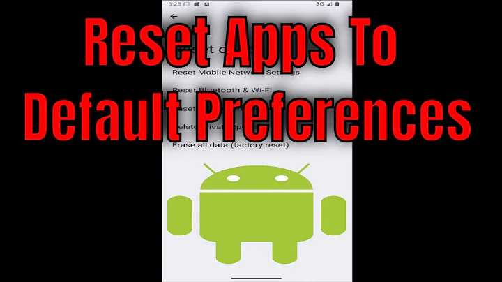 How to Reset Apps To Default Preferences on Android Mobile [2025]