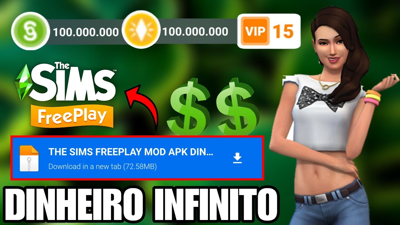 Como instalar The sims freeplay MOD APK (dinheiro infinito) 