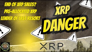 Ripple Lender Of Last Resort & XRP Escrow Pre-Allocation/No Sales?