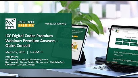 Webinar: Digital Codes Premium - Premium Answers - Quick Consult