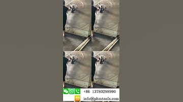 Phmtools advanced stirrup rebar bending machine can process various shapes of steel bars