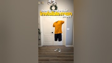 How to Make this Easy Invisible Man Effect. Share with a friend👍