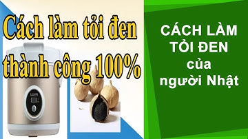 Cách làm tỏi đen của người Nhật Bản sử dụng hàng ngày như nào? Công dụng của rượu tỏi ngâm mật ong