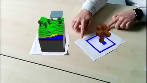 Procedurally Generated Voxel World in Augmented Reality