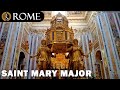 Rome guided tour  basilica of saint mary major 4k ultra