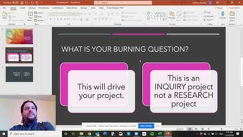 Lesson 1: What is an Inquiry Project?
