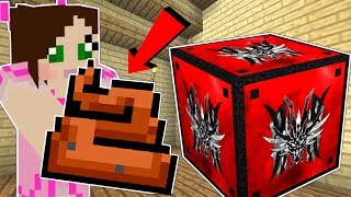 Minecraft: MONSTERS LUCKY BLOCK!!! (POOP, RUBBER CHICKENS, & MOB TRAPS!) Mod Showcase