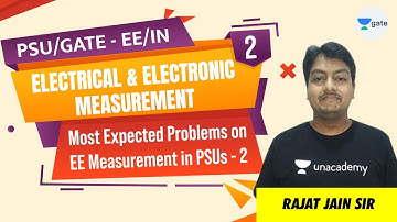 Most Expected Problems on EE Measurement in PSUs - 2 | L:2 | Measurement | EE/IN | #GATE #PSU #HPCL