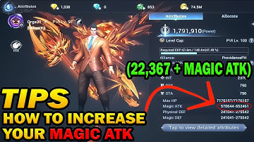 MU ORIGIN 3 ASIA - F2P TIPS & GUIDE FOR BEGINNERS | HOW TO INCREASE MAGIC ATTACK | MenchDrey