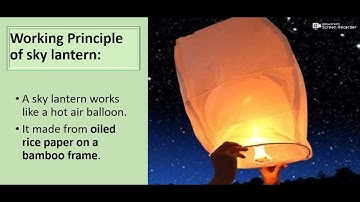 Physics Behind Sky Lanterns