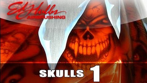 Airbrushing SKULLS - [part - 1 of 2]