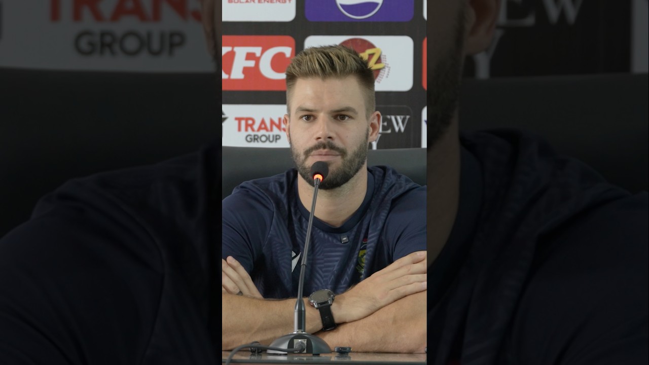 Капитан Эйден Маркрам размышляет о первом тестовом матче против Пакистана.