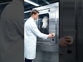 COW Transformed Into A Stainless Steel Worker in Mega Factory 😮 | Unreal AI Visual #shorts