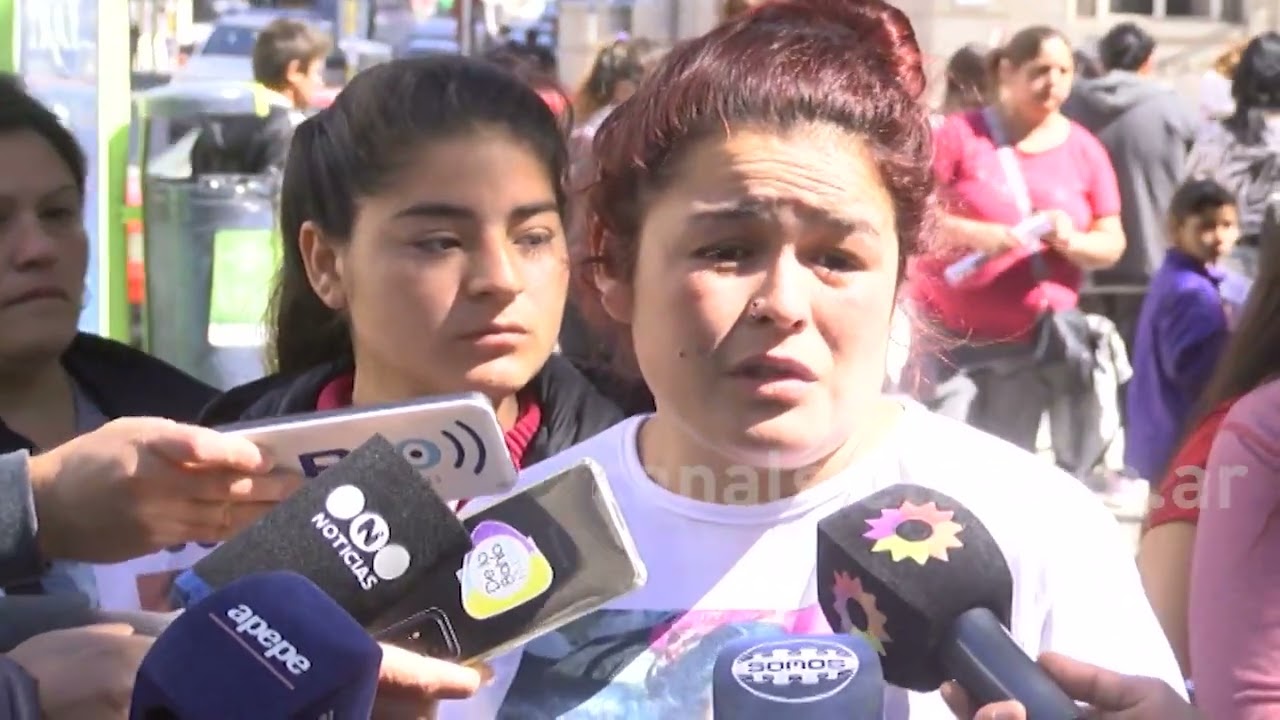 Justicia por Agustina: realizaron una marcha por el crimen de la joven embarazada
