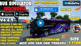 *NEW* OBB BUSSID MOD V4.4.1 - Bus Simulator Indonesia Mod Apk SEPT 2025