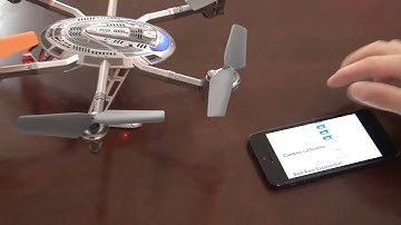 WALKERA QR Y100 controlled by iPhone 5S