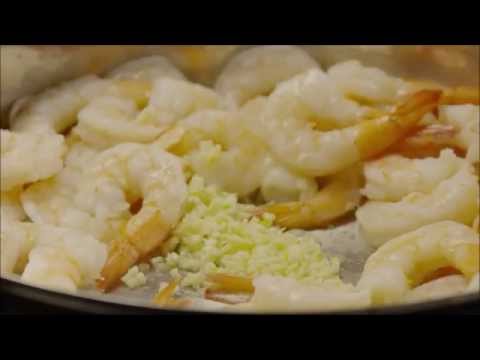 ფეტუჩინი კრევეტებით