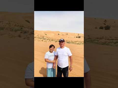 Dubai Desert experience of my parents