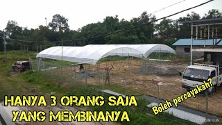 Membina Rumah Tanaman Saiz Besar (Bahagian 2)