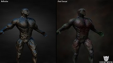 Show Reel 2016 The Avengers By Yacine BRINIS 3D Character & Creature Design