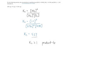 Equilibrium Constant