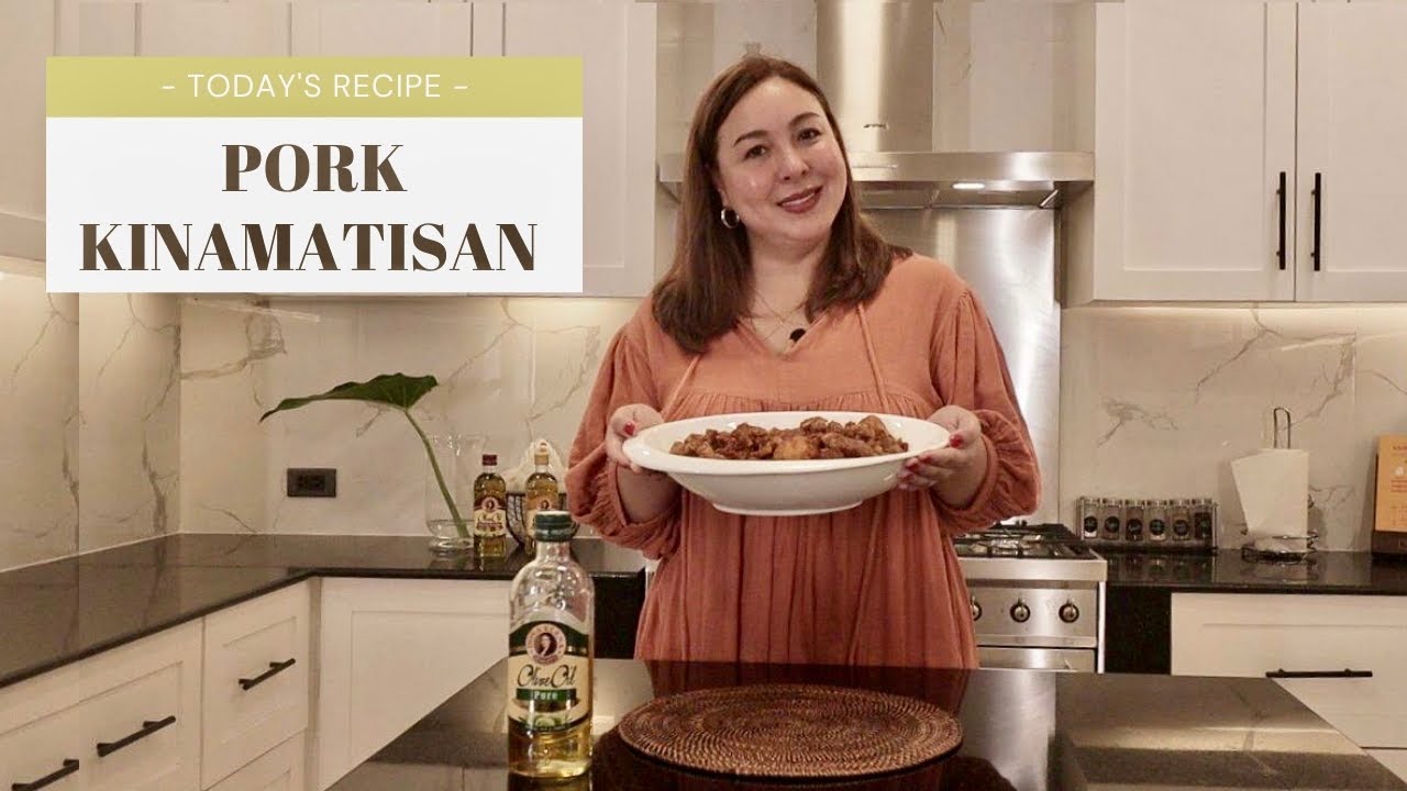 MARJORIE'S KITCHEN: PORK KINAMATISAN | Marjorie Barretto