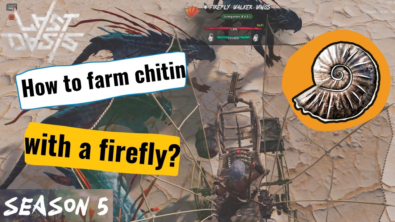 How to farm Chitin in Last Oasis