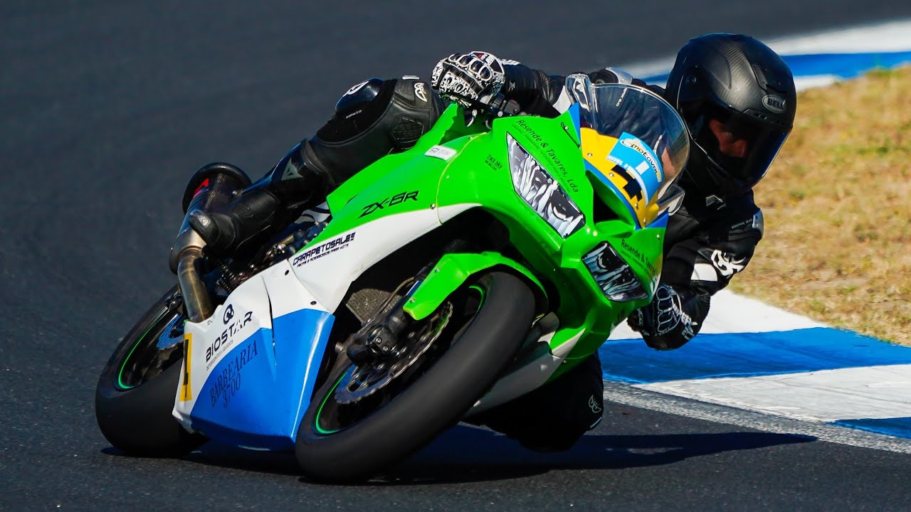 Onboard kawasaki zx6r Circuit Estoril 1/06/2024