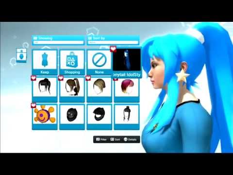 Hairstyles for female avatar - Playstation Home - video 2