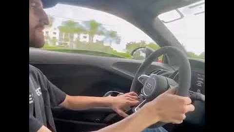 Twin Turbo Audi R8 vs Tesla🚀 / Guess who wins💪