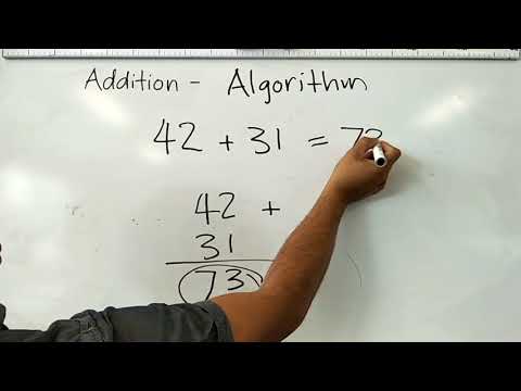 Addition - Vertical Addition / Vertical Algorithm / Column Addition