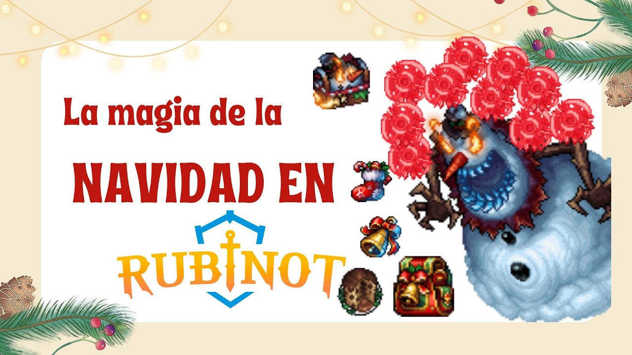 RUBINOT TIBIA BOSSES Y EVENTO 2025 NAVIDAD