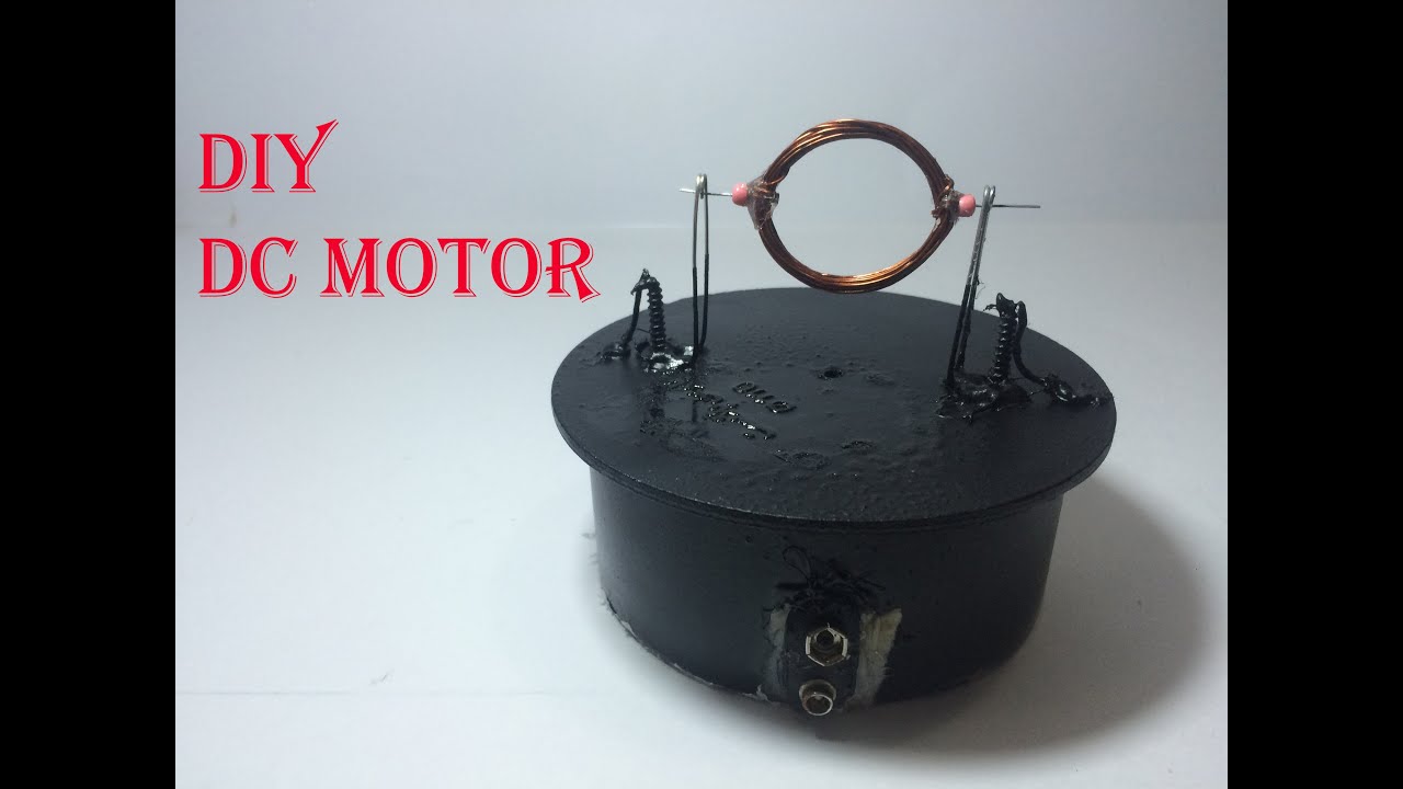How To Make Simple DC Motor ( DIY DC Motor ) - YouTube